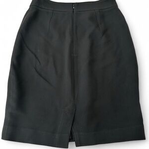 Armani Collezioni Elegant Black Pencil Skirt Size 4
